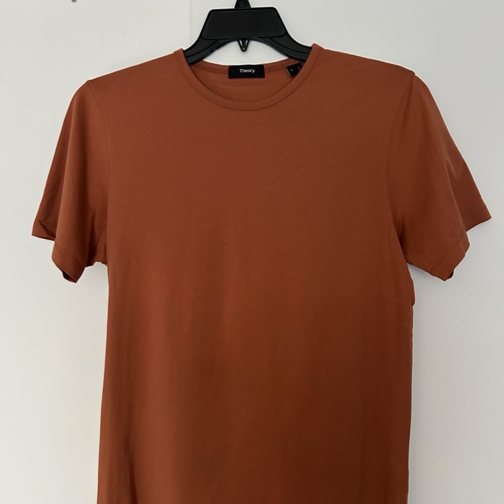 Theory Men's Brown T-Shirt